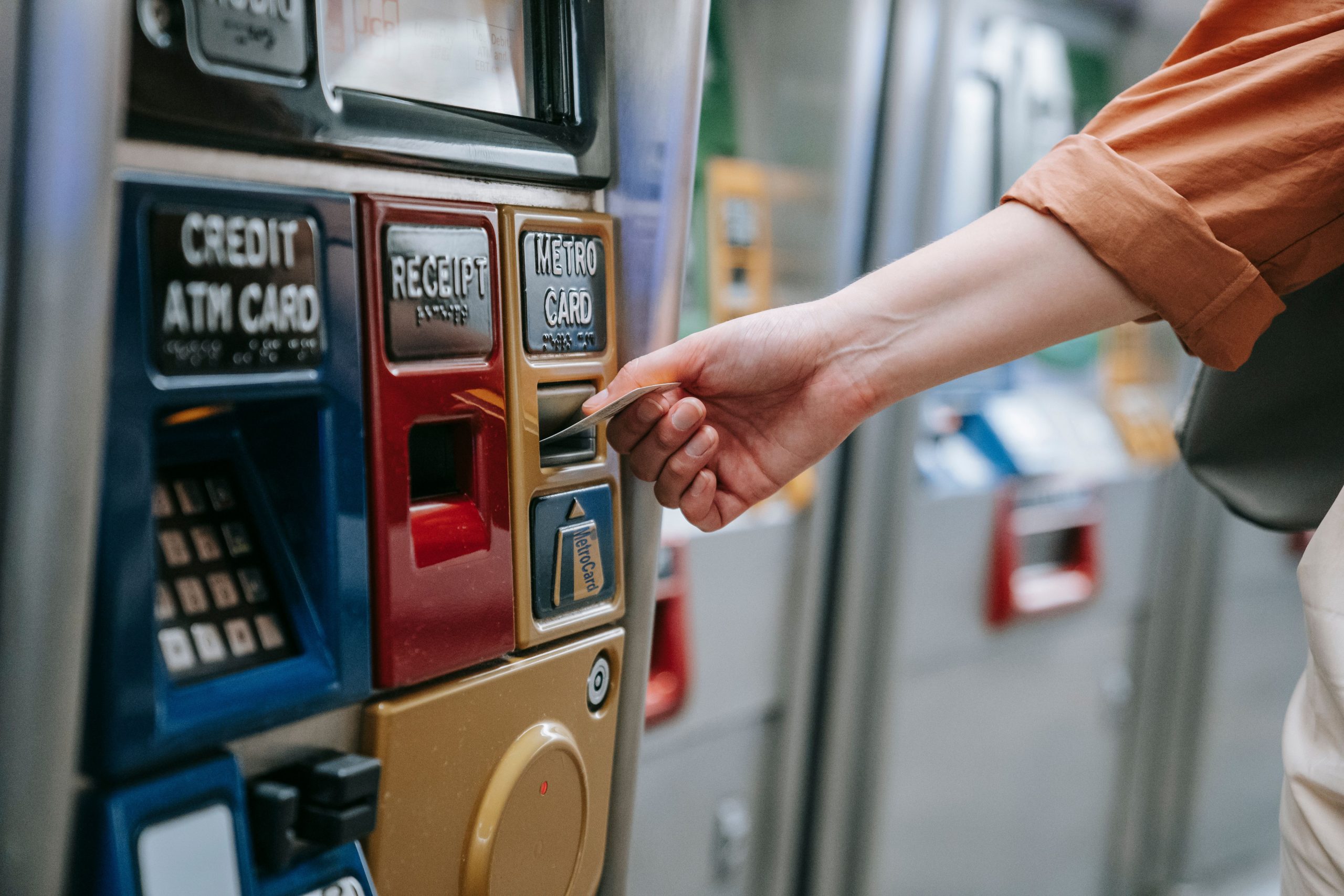 Utilisation de carte pour paiement transport public