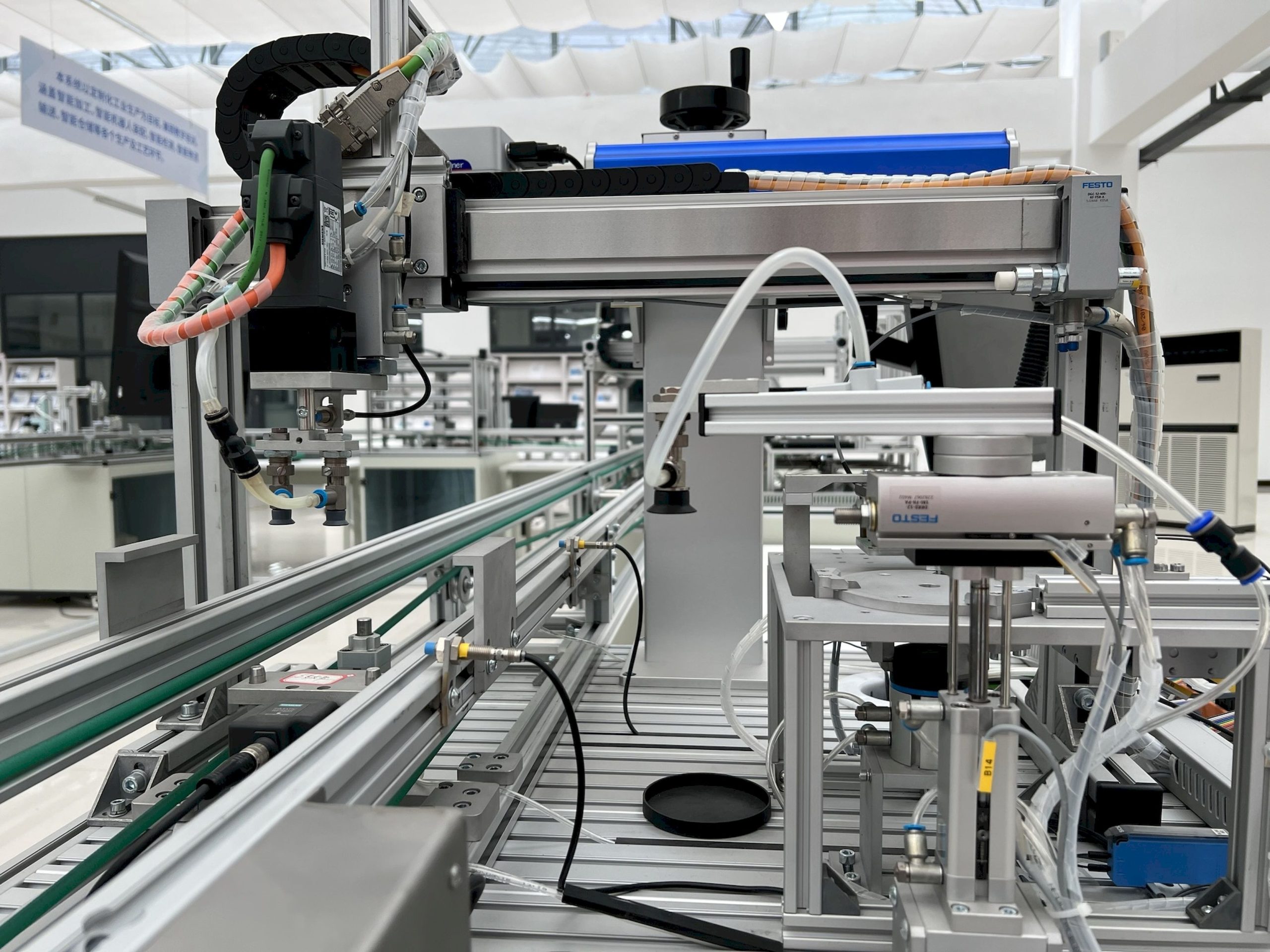 Machinerie moderne automatisation boulangerie